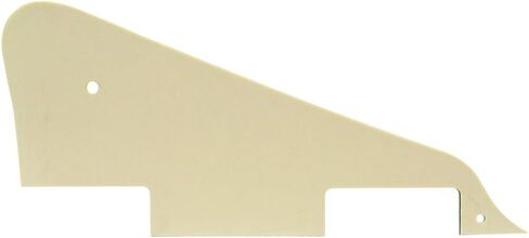FLEOR 1Ply كريم LP جيتار Pickguard مع حامل كروم براغي تركيب LP Style Pickguard Set in Saudi Arabia