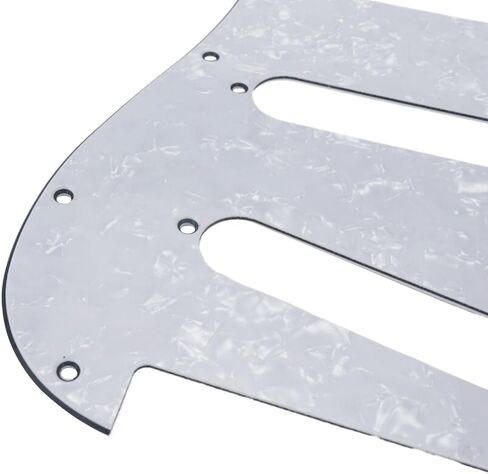 أجزاء جيتار كهربائي Pickguard على الطراز الحديث مجموعة لوحة خدش باللون الأبيض اللؤلؤي in Kuwait