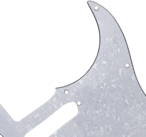 أجزاء جيتار كهربائي Pickguard على الطراز الحديث مجموعة لوحة خدش باللون الأبيض اللؤلؤي in Kuwait