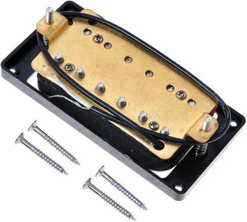 2Pcs Electric Guitar Pickups Zebra Faced Humbucker Double Coil Pickup in Saudi Arabia
