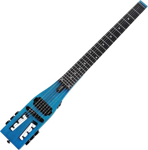 Anygig ممارسة الغيتار الكهربائي المحمولة السفر 82CM 1.6KG الأزرق سبيلي الماهوجني 25.5 "مقياس كامل مع Gigbag اليد اليمنى in Saudi Arabia