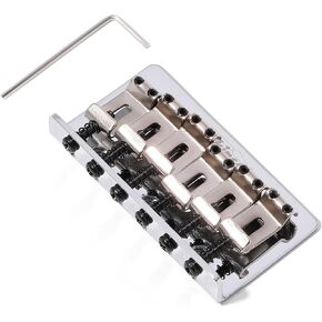 Wilkinson WOF01 2-1/16 inch(52.5mm) Fixed Bridge Guitar Hardtail for ST style Stratocaster electric guitar (WOF01 （CR）)