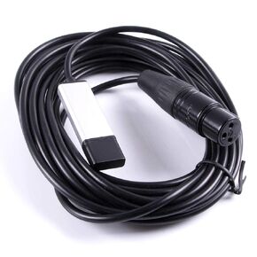 Usangreen USB to DMX Interface Adapter RS485 Converter Serial 3PIN XLR LED DMX512 Freestyler Software PC to Stage Lighting Control Dimmer Cable with FT232RL Chip Support Win10 Mac OS (Length:6ft)