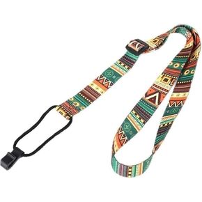 Strap Adjustable Bohemian Style Printing Ribbon Clip-on Guitar Belt Instrument Guitar Sling Accessories, Guitar Straps