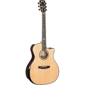Cort 6 String Acoustic-Electric Guitar, Right, Natural, Full (GAPFBEVELNAT-U)