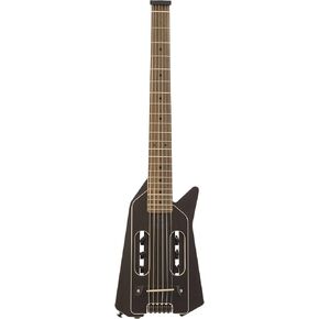 Traveler Guitar Electro 6 String Acoustic-Electric Guitar, Right, Black (EDA BLK)
