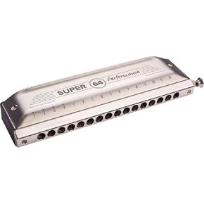 Hohner M758501 Super 64 Chromatic Harmonica