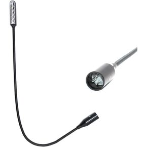 22 inch LED Mixer gooseneck lamp for Light Control Equipment,DJ Mixer gooseneck Light for Yamaha BEHRINGER, Flexible gooseneck,XLR 4 Pin Port (XLR 4-PIN Straight Lamp)