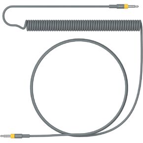 Teenage Engineering Slim 3.5 mm Stereo (TRS) Audio Cable Curly, 1200 mm | 47 in (gray)