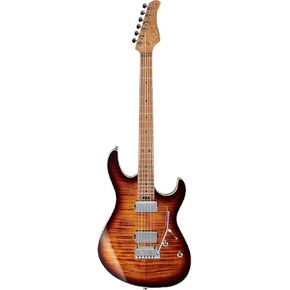 Cort 6 String Solid-Body Electric Guitar, Right, Antique Violin Burst (G290FATIIAVB)