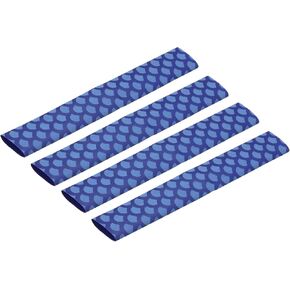 MECCANIXITY 4pcs 18mm Dia Drumstick Grips Wrap Drumstick Sleeve Heat Shrink Anti Slip for Drum Percussion Accessories, Purple