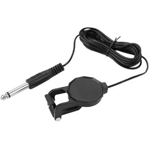 Bnineteenteam Clip-on Microphone Piezo Pickup Violin Acoustic Guitar Ukulele Pickup with 6.35mm Audio Jack and 3 Meters Audio Cable Pickup