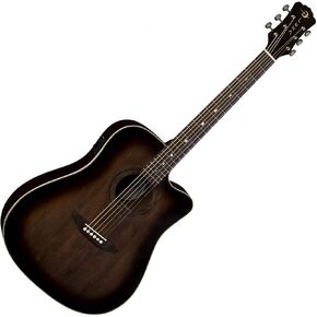 Luna Guitars 6 String Acoustic-Electric Guitar, Right (ART V DCE)