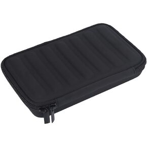 Harmonica Bag, withld 7 harmonicas Black soft Large capacity Accessory Harmonica Case, foran student beginner