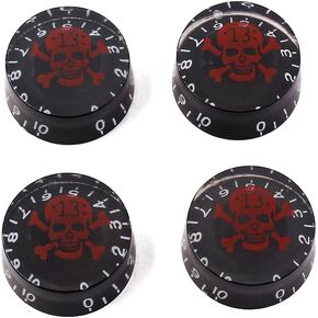 Black Guitar Knobs Electric Guitar Knob Guitar Volume Tone Knob Guitar Control Knob Fits Les Paul,Gibson,Stratocaster