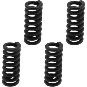 4Pcs Tremolo Arm Tension Springs 10x4mm Electric Guitar Jack Spring Socket Tension Spring Guitar Bridge Spring Compatible with Fender Stratocaster