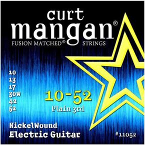 Curt Mangan 10-52 Nickel Wound Electric Guitar Strings