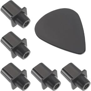5 Pcs Guitar pickup switch tip top hat 4.9mm Pickup Selector Switch Knob Compatible with Telecaster Compatible with Fender Guitar switch