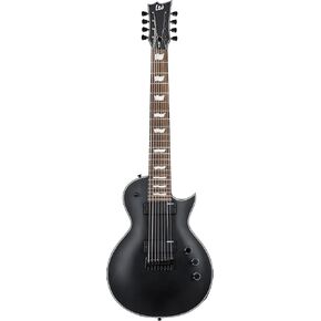 ESP LTD EC-258 8-String Electric Guitar, Black Satin