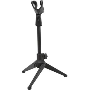 Hozee Desktop Adjustable Microphone Tripod, Microphone Stand Desktop Tripod Detachable Durable Practical for Live Recording