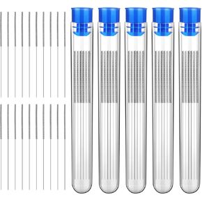 120 Pieces 3D Printer Nozzle Cleaning Needles, 3D Printer Nozzle Cleaning Kit 0.4 Mm Stainless Steel Needles Cleaner 3D Printer Nozzle Cleaner 3D Printer Accessory
