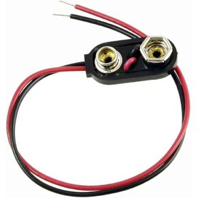 Allparts EP-0249-000 Pack of 5 9V Battery Terminals