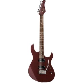 Cort 6 String Solid-Body Electric Guitar, Right, Vivid Burgundy, Full (G300PROVVB)