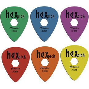 CLAYTON Guitar Picks (HX100/12), 1.00mm