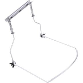 Harmonica Neck Holder, Adjustable Metal Hands 10 Holes Harmonica Neck Holder Stand Harmonica Holder Neck
