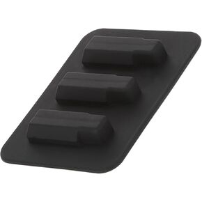 Guitar Mute Silencer, Silicone Black Guitar String Mute Silencer Training Tool Instrument Accessory