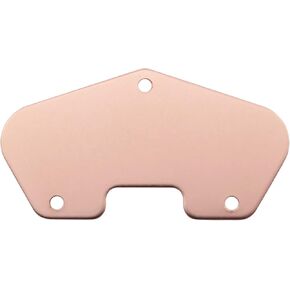 E-outstanding TL Electric Guitar Pickup Base Plate Pickup Baseplate Bridge Copper Plated Steel, Red Copper