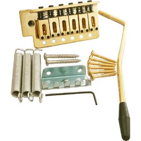 مجموعة جيتار ستراتوكاستر تريمولو 52.5 ملم لاستبدال الجيتار الكهربائي فندر سترات سكوير، كروم in Kuwait