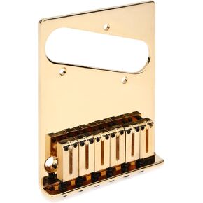 Fender American Series Modern Telecaster Electric Guitar Bridge - Gold
