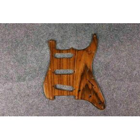 Wooden Guitar Pickguard Solid Wood Strat Electric Guitar Scratch Plate SSS Style Accessories