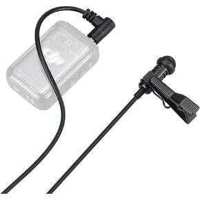 weishan Lavalier Mic for DJI Mic 2, 3.5mm Noise Cancelling Lapel Lav Lavalier Microphone for DJI Mic 1 Transmitters, for Vlog and Interview