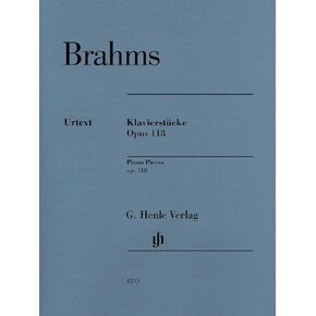 Brahms: Piano Pieces, Op. 118