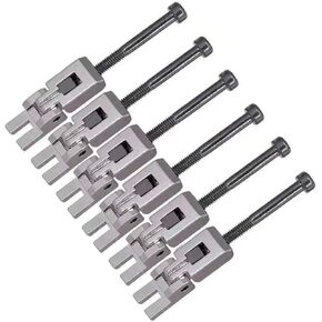 Ubrand Set of 6 Double Locking Systyem Locked Saddles for Floyd Rose Guitar Tremolo Bridge(Gold),2012-YXM02
