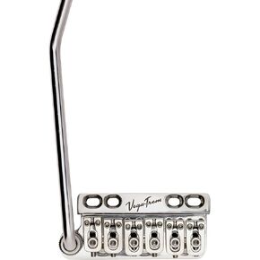 Vega-Trem VT1 Standard 6-Screw Glossy Left Handed Stratocaster Guitar Tremolo Bridge For Strat No Mods Easy Installation