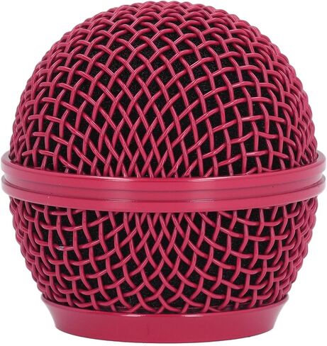 Mesh Grill for SM58 Microphones, Stainless Steel Microphone Head Replace, Mic Grille Replacement for SM58S SM58LC BETA58 BETA58A SA M30 SV100 UT2 PGX24 SLX4 (Gold) in Saudi Arabia