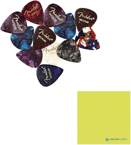 سلسلة Fender Affinity Series™ Stratocaster®، لوحة أصابع خشب القيقب، باللون الأبيض الأولمبي، حزمة 0378002505 مع 12 قطعة من أعواد الجيتار وقماش تلميع الصوت السائل in Saudi Arabia