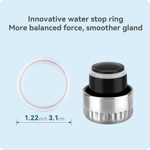 4 Pack Replacement Silicone Sealing Rings Gaskets for 9 oz,12 oz,17 oz Vacuum Insulated Cola Shape Water Bottle Lids in Saudi Arabia