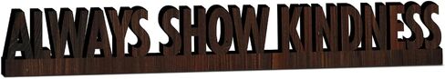 Inspirational Phrase Cut Out Desk Sign - Home Sweet Home Gift for Newlyweds Family Friends, Phrase Cut Out Sign for Tabletop Room New House Shelf Decor Wooden Engraved Encourage Sign /35 in Saudi Arabia