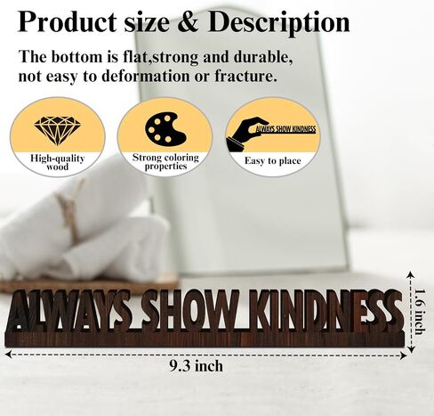 Inspirational Phrase Cut Out Desk Sign - Home Sweet Home Gift for Newlyweds Family Friends, Phrase Cut Out Sign for Tabletop Room New House Shelf Decor Wooden Engraved Encourage Sign /35 in Saudi Arabia