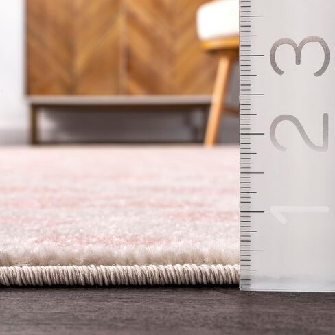 سجادة منطقة طباعة الفهد الحديثة من nuLOOM Annette، مقاس 7x9، بيج in Saudi Arabia