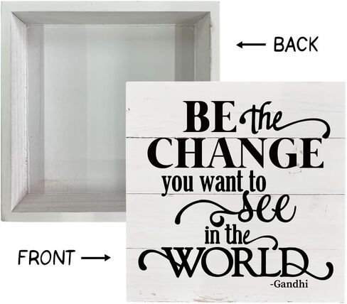 Inspirational Wood Signs, Wooden Box Sign Desk Decor, Mindset Sign, Faith Sign, Decorative Table Sign, Positive Home Decor, Cheer Up Gifts, Accept What is Let Go of What Was Have Faith in What Will Be in Saudi Arabia