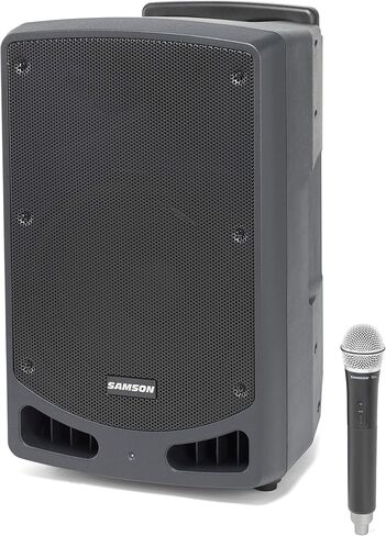 Samson Expedition XP312w 12" 300 Watt Battery Powered Portable Pa System with Wireless Handheld Microphone and Bluetooth (Band D) in Kuwait