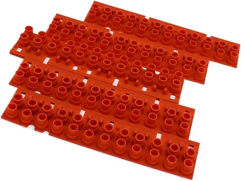 Conductive Rubber Compatible with Yamaha KB-200 KB-150 PSR-410 PSR-400 PSR-300 PSR-510 PSR-220. PSR-500 keyboard Replacement PartsSilicone Pads Buttons (5pcs 60 keys) in Kuwait