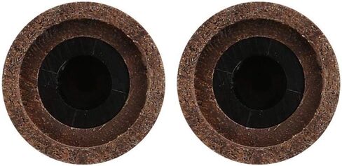 Dopro 2pcs Wood Knobs Tele Style Dome Knobs Wood Control Knobs Guitar Bass Wood Barrel Knobs Walnut Wood in Kuwait