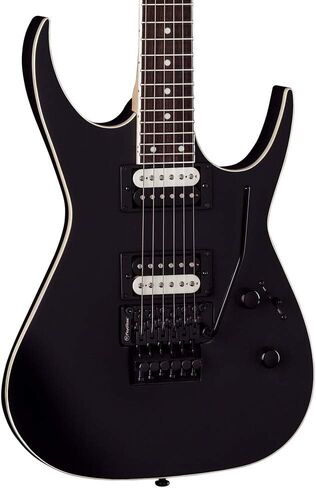 Dean Guitars 6 String Exile X Floyd Electric Guitar, Black Satin, Right, (EXILEX F BKS) in Kuwait