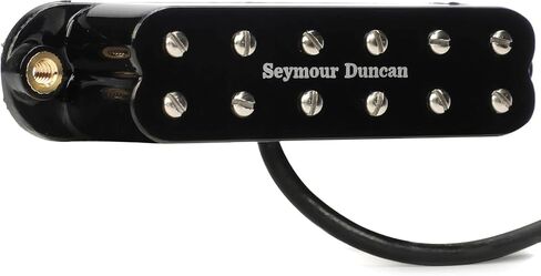 سيمور دنكان SJBJ-1b JB Jr. Humbucker Strat Pickup - وضع الجسر - حزمة مع مجموعة Dunlop Pick Pack ومجموعة تلميع (أسود) in Saudi Arabia